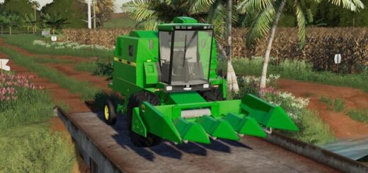 Мод комбайн John Deere 6200, 213, 216 And 4209 v1.0.0.0 FS19