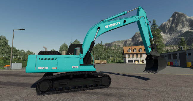 Мод экскаватор Kobelco SK210 v1.0.0.0 FS19
