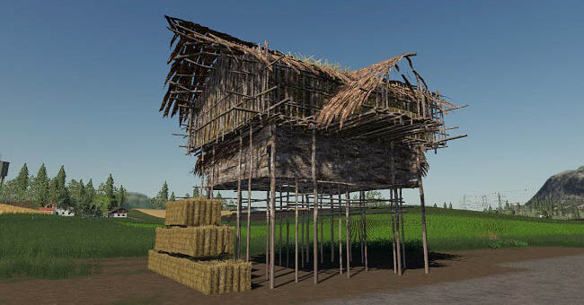 Мод Straw Selling Station v1.0.0.0 Farming Simulator 19