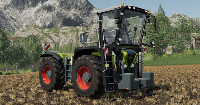 Мод трактор CLAAS Xerion 3000 Saddle Trac v1.0.0.0 FS19