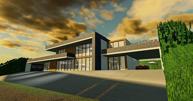 Мод дом Millionaire House v1.0.0.0 Farming Simulator 19