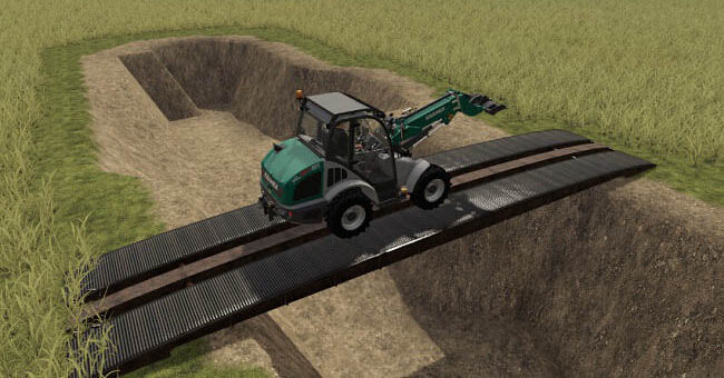 Мод мост Mobile Bridges For Frontloader v1.0.0.2 FS2019