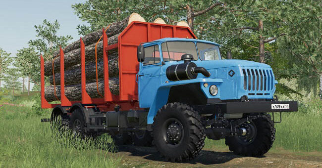 Мод грузовик URAL 4320-60 UST-5453 v1.0.0.0 ФС2019