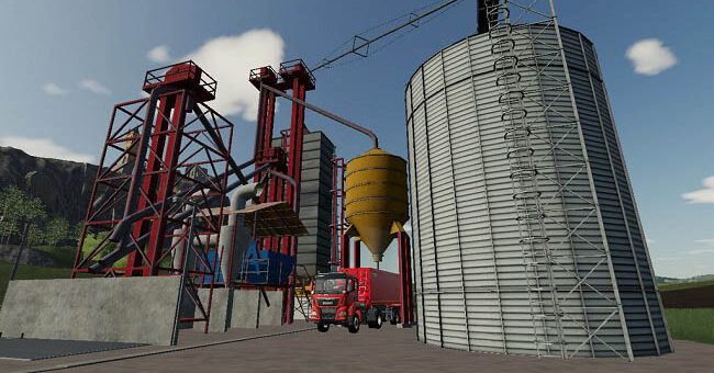 Мод хранилище Bábolna B-1-15 Grain Silo v1.0.0.0 FS2019