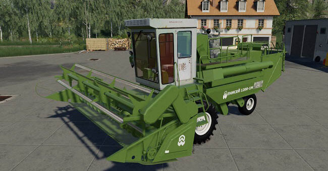 Мод комбайн Енисей 1200М v1.1.0.0 Фермер Симулятор 19
