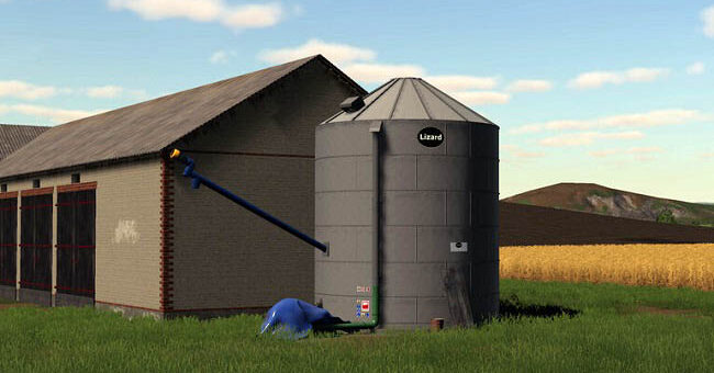 Мод хранилища Grain Silo v1.0.0.0 Farming Simulator 2019