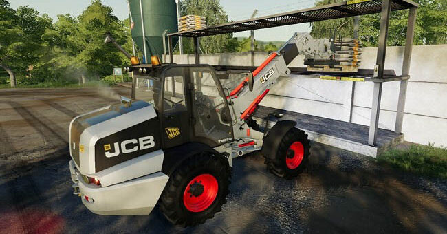 Мод погрузчик JCB TM-320e v1.0.0.0 Farming Simulator 19