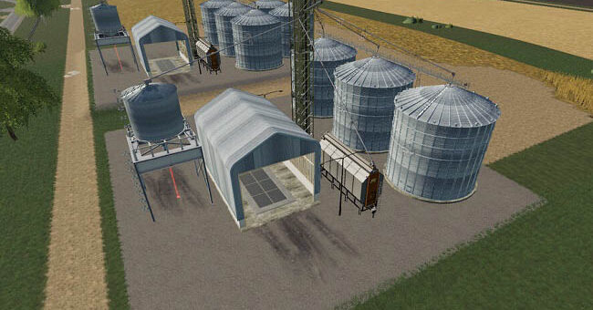 Мод ПАК Mega Silo Complex v1.0.0.0 Farming Simulator 2019
