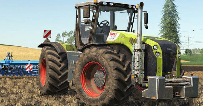 Мод трактор CLAAS Xerion 4000/5000 Series v1.0.0.0 FS19