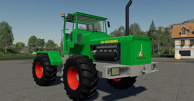 Мод трактор Deutz-Fahr D16006 v1.0.0.0 FS2019