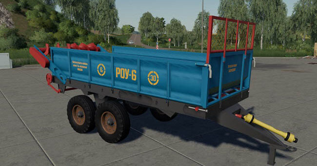 Мод прицеп РОУ-6 / ПИМ-20 v1.0.0.0 Фарминг Симулятор 19