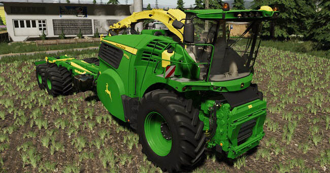 Мод комбайн John Deere 8000 Container Carrier v1.0.0.0 FS19