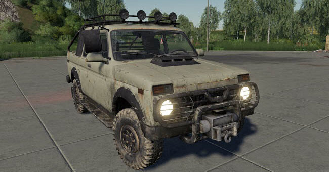Мод авто Лада Нива v1.0.0.0 Фарминг Симулятор 2019
