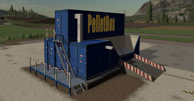 Мод Pellet Box v1.0.0.0 Farming Simulator 2019