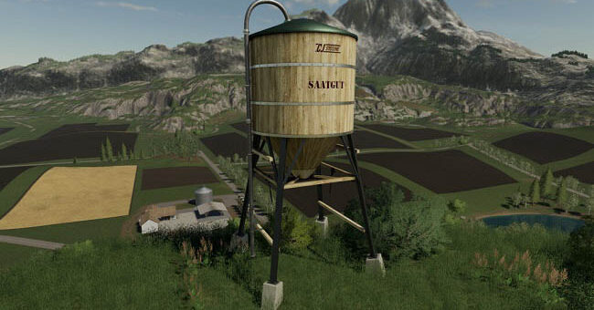 Мод Placeable Filling Stations v1.0.0.0 Farming Simulator 19