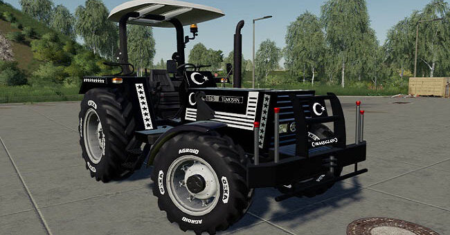 Мод трактор TumoSaN 8000 KaraSimsek v3.0 FS19