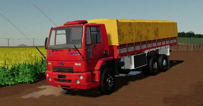 Мод грузовик Ford Cargo Series Brazil v1.0.0.0 FS2019