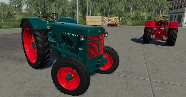 Мод трактор Hanomag R28 v1.0 Farming Simulator 2019