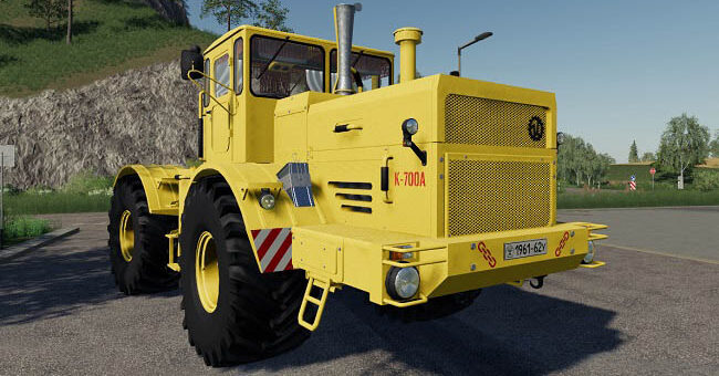 Мод трактор Кировец K-700A со шторами v1.2.0.0 ФС19