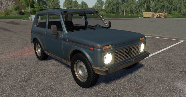 Мод авто Lada Niva 4X4 v1.0.0.0 Фермер Симулятор 19