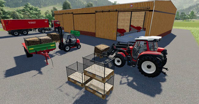 Мод хранилище Root Crop Storage Silo v1.0.0.0 FS19