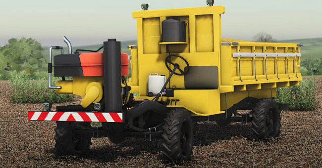 Мод грузовик 4x4 Farm Trailer v1.0.0.0 Farming Simulator 19
