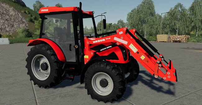 Мод трактор Ursus C380 - C382 v2.0.0.0 Farming Simulator 19