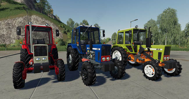 Мод ПАК MTZ 82 Pack v1.0.0.0 Фермер Симулятор 19