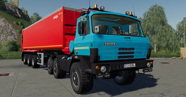 Мод тягач Tatra 815 NTH - Edit v1.0.0.0 FS2019