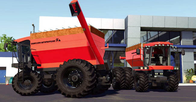 Мод бункер Auto Propelido AGM TM240 v1.0.1.0 FS19