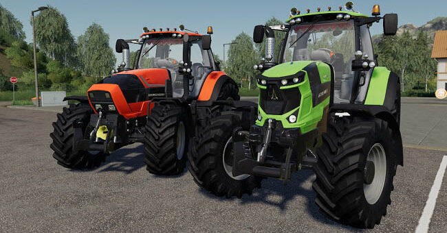 Мод трактор Deutz Series 6 v1.0.0.0 Farming Simulator 2019