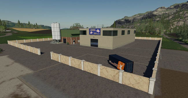 Мод фабрика HoT Tissue Factory v1.0 Farming simulator 19