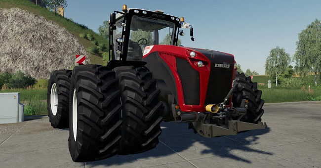 Мод трактор Claas Xerion 4000 v1.0.0.1 Farming simulator 19