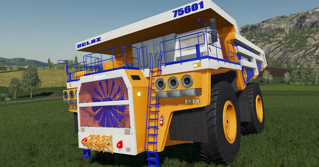 Мод грузовик Belaz 75601 Mining Truck v1.0.0.0 ФС19