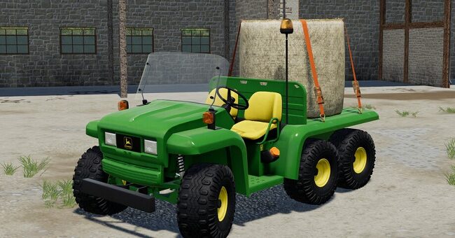 Мод John Deere Gator 6x4 v1.2.0.0 Farming Simulator 19
