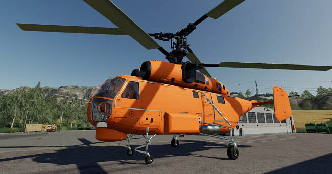 Мод вертолет KA 27 Helicopter v1.0.0.1 Фарминг Симулятор 19