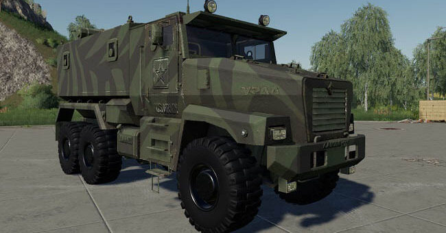 Мод грузовик Ural Typhoon v1.0.0.0 Фермер Симулятор 19