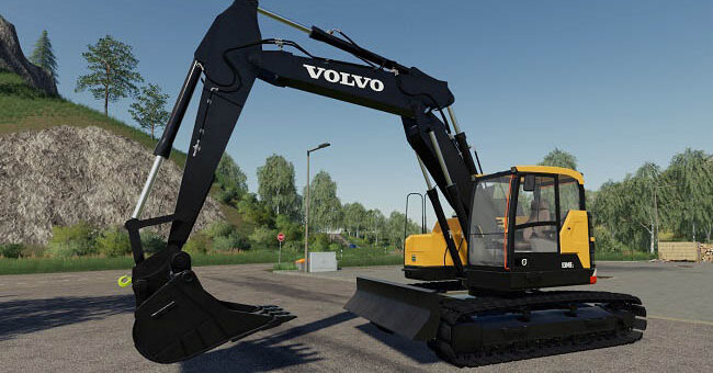 Мод экскаватор Volvo ECR145 v1.0.0.0 FS2019