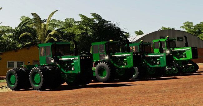 Мод трактор Lizard 1120 Series v1.0.0.0 Farming Simulator 19