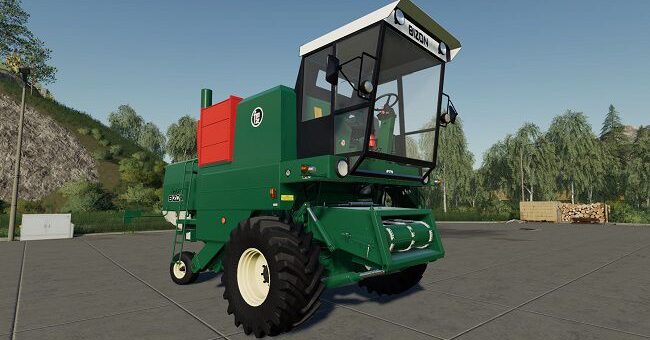 Мод комбайн FMZ Bizon Z056 v1.0.0.0 Farming Simulator 2019