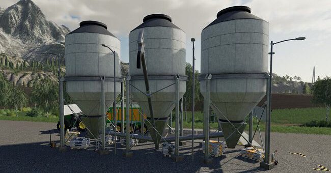 Мод Fillable Storage For Lime/Fertilizer And Seeds v1.0.0.0 FS19