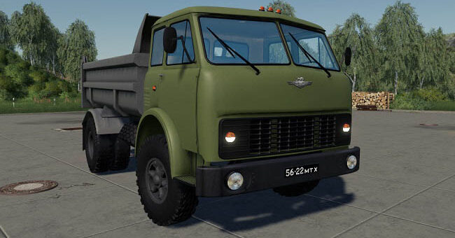 Мод грузовик МАЗ 5549 v1.0.0.0 Фарминг Симулятор 2019