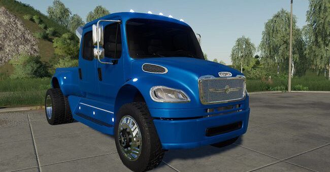 Мод грузовик Freightliner M2 Custom v1.0.0.0 FS2019