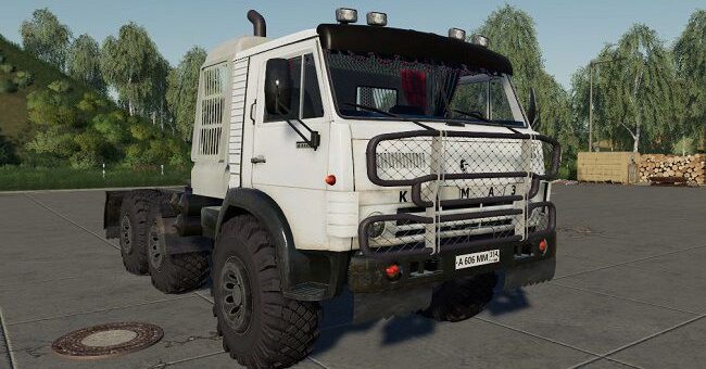 Мод грузовик Камаз-4310 Турбо 6x6 v1.0.0.0 ФС19