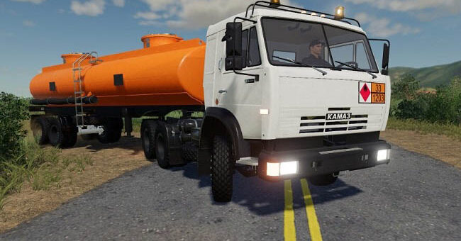 Мод грузовик KamAZ Pack v1.0.1.0 Фермер Симулятор 19
