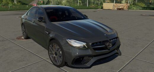 Мод авто Mercedes Benz E63S AMG 2018 v1.0.0.0 FS2019