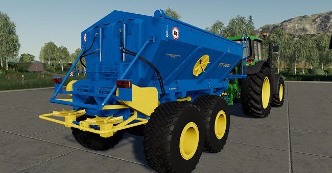 Мод прицеп АгроМаш РУ-7000 v1.0.0.1 Фарминг Симулятор 19
