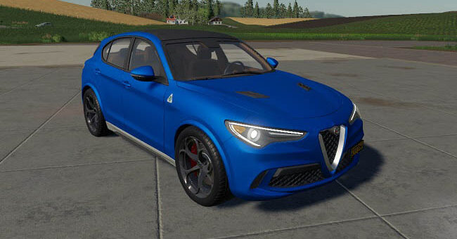 Мод авто Alfa Romeo Stelvio Quadrifoglio 2018 v1.1 FS19