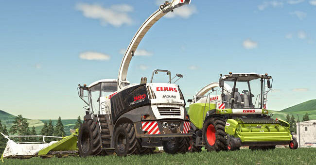 Мод комбайн Claas Jaguar 900 Type 496 v1.1.0.0 FS2019