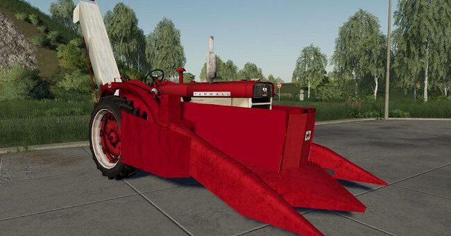 Мод комбайн Farmall 560 Corn Picker v1.0.0.0 FS2019